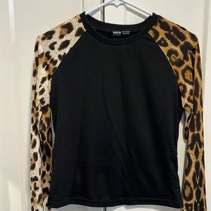 cheetah print long sleeve